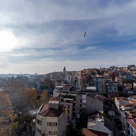 Spectacular Terrace With Panoramic 360 Views Апартаменты Стамбул