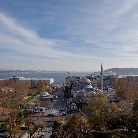 Spectacular Terrace With Panoramic 360 Views Апартаменты Стамбул